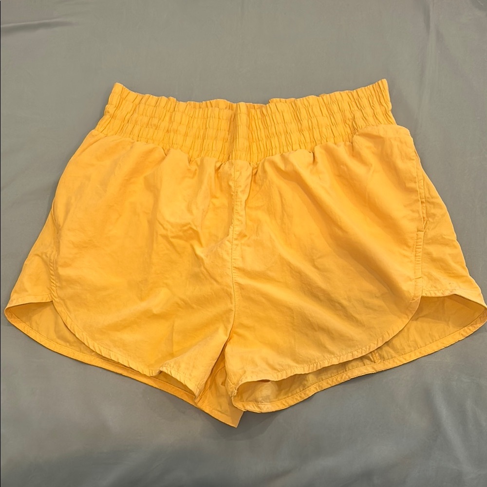 Orange Sherbet Women's Athletic Shorts